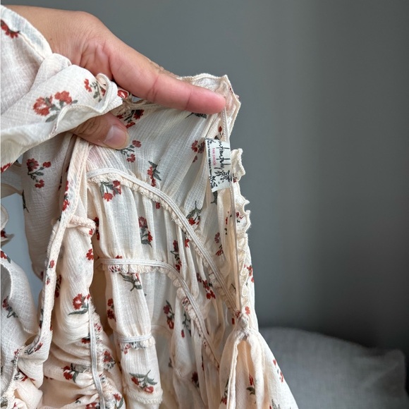 Free People Floral Bodysuit - Cream - Picture 4 of 4